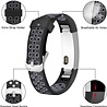 Strap-it® Strap-it® Fitbit Alta / Alta HR Sportarmband (Schwarz/Grau) Strap-it® Strap-it® Fitbit Alta / Alta HR Sportarmband (Schwarz/Grau)