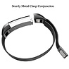 Strap-it® Strap-it® Fitbit Alta / Alta HR Milanese Armband (Schwarz) Strap-it® Strap-it® Fitbit Alta / Alta HR Milanese Armband (Schwarz)