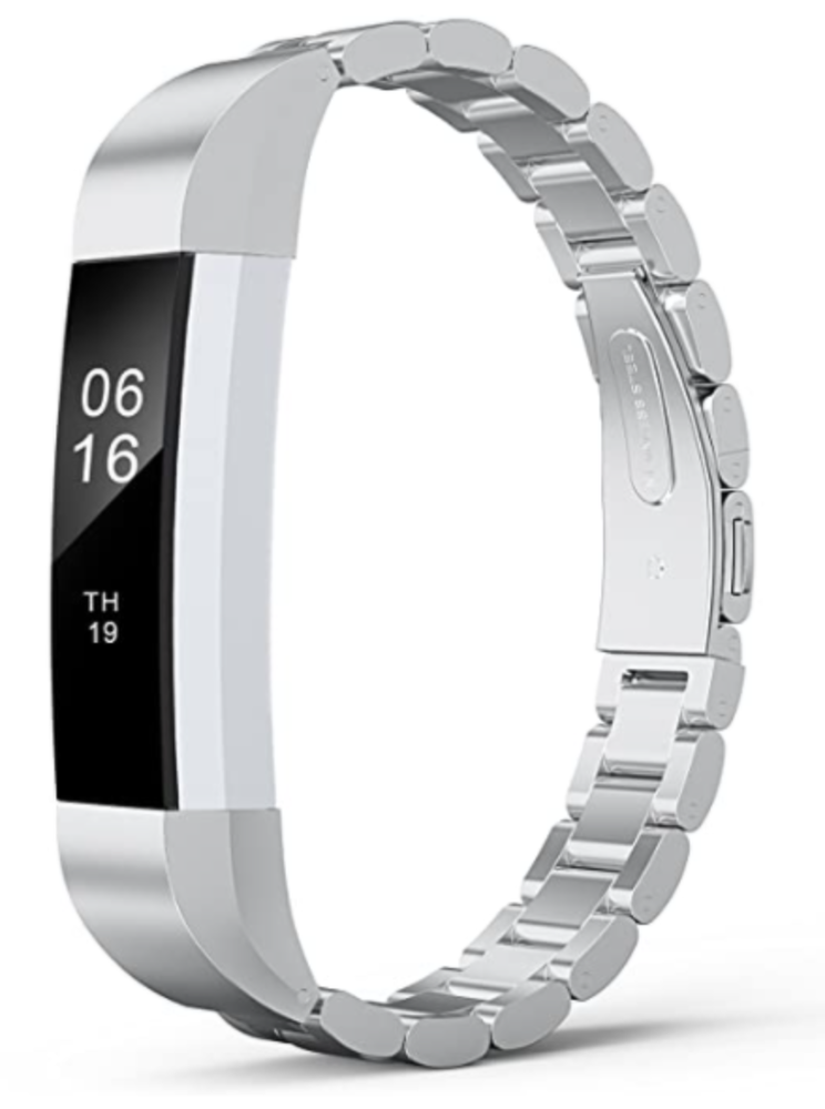 Strap-it® Strap-it® Fitbit Alta / Alta HR Stahlarmband (Silber) Strap-it® Strap-it® Fitbit Alta / Alta HR Stahlarmband (Silber)
