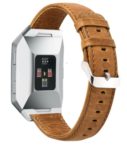 Strap-it® Strap-it® Fitbit Ionic Lederarmband (Braun) Strap-it® Strap-it® Fitbit Ionic Lederarmband (Braun)