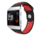 Strap-it® Fitbit Ionic Sportarmband (Schwarz/Rot)