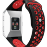 Strap-it® Strap-it® Fitbit Ionic Sportarmband (Schwarz/Rot) Strap-it® Strap-it® Fitbit Ionic Sportarmband (Schwarz/Rot)