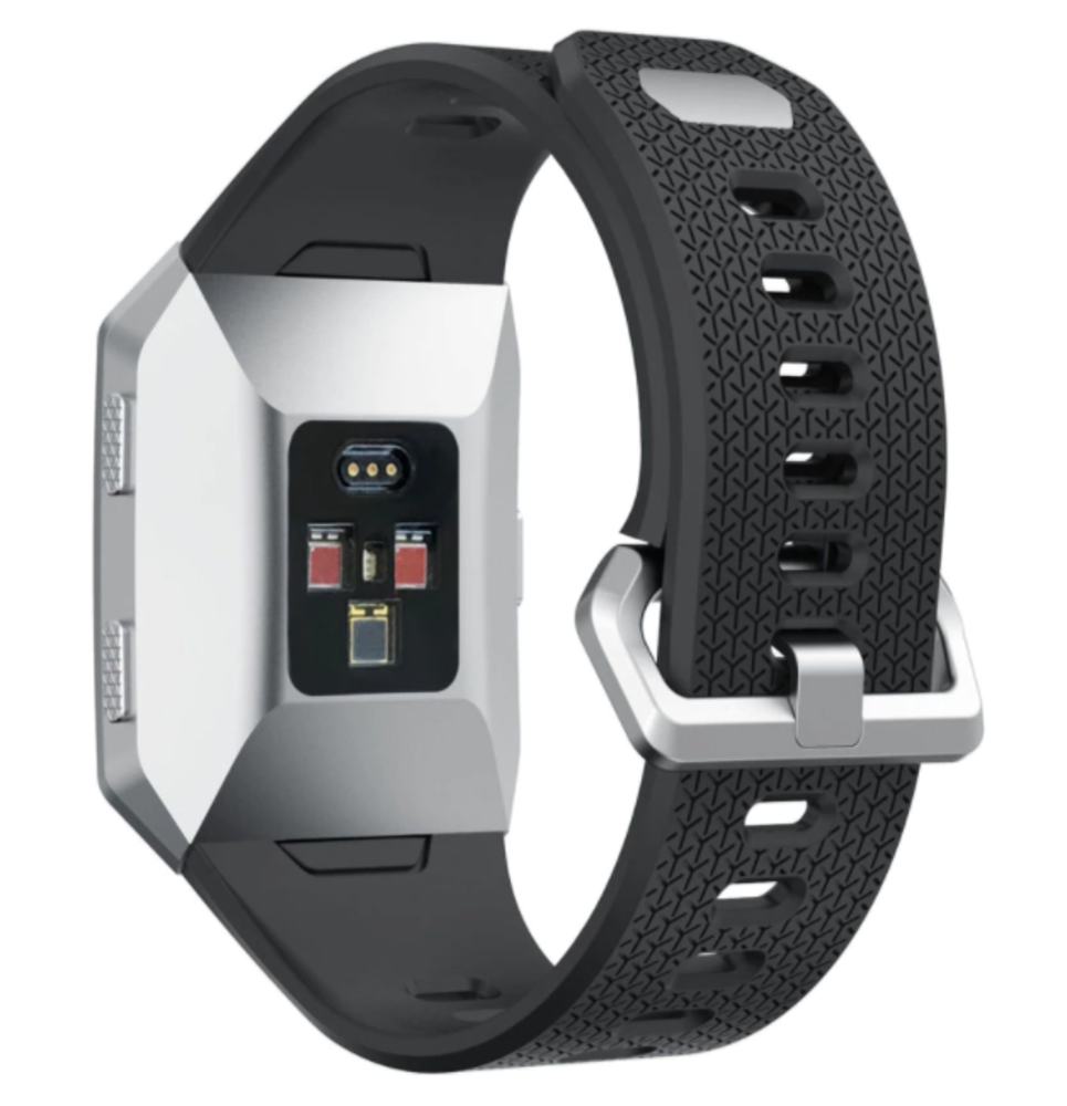 Strap-it® Strap-it® Fitbit Ionic Silikonarmband (Schwarz) Strap-it® Strap-it® Fitbit Ionic Silikonarmband (Schwarz)