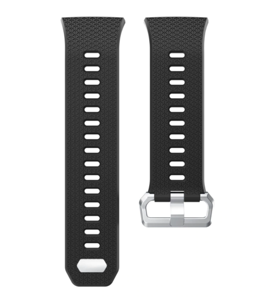 Strap-it® Strap-it® Fitbit Ionic Silikonarmband (Schwarz) Strap-it® Strap-it® Fitbit Ionic Silikonarmband (Schwarz)