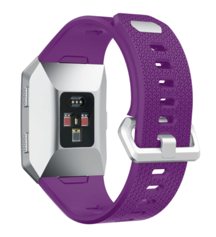 Strap-it® Strap-it® Fitbit Ionic Silikonarmband (Lila) Strap-it® Strap-it® Fitbit Ionic Silikonarmband (Lila)