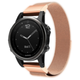 Strap-it® Garmin Fenix 5s/6s Milanese Armband (Roségold) Strap-it® Garmin Fenix 5s/6s Milanese Armband (Roségold)