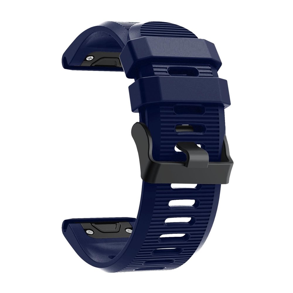 Strap-it® Strap-it® Garmin Fenix 5x/6x Silikonarmband (Dunkelblau) Strap-it® Strap-it® Garmin Fenix 5x/6x Silikonarmband (Dunkelblau)
