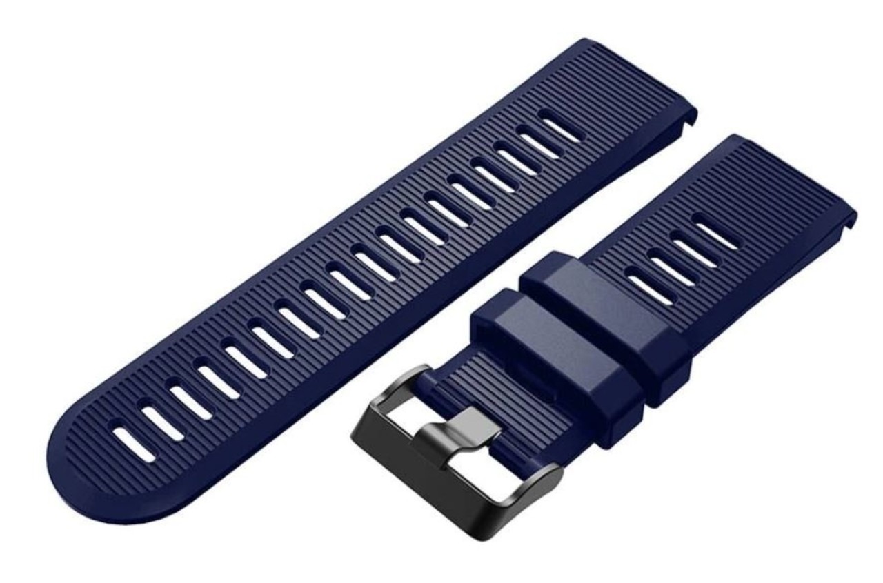 Strap-it® Strap-it® Garmin Fenix 5x/6x Silikonarmband (Dunkelblau) Strap-it® Strap-it® Garmin Fenix 5x/6x Silikonarmband (Dunkelblau)