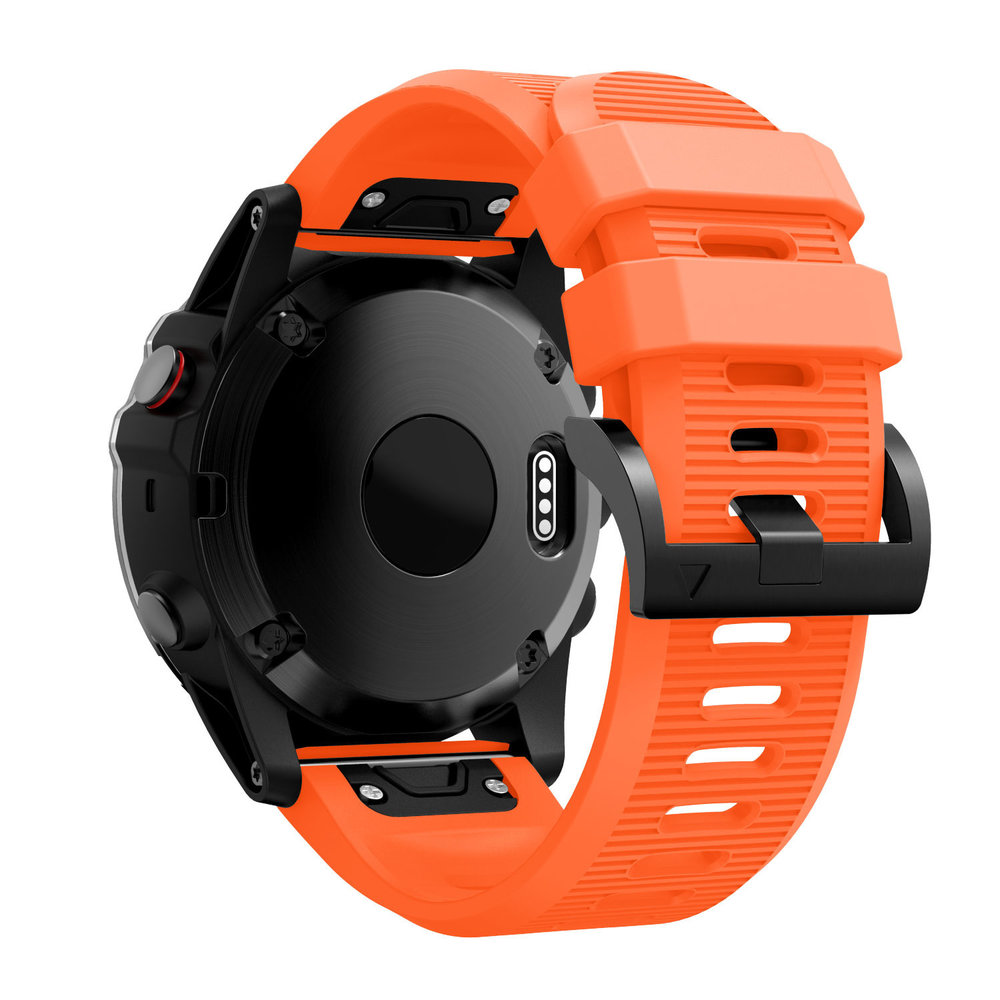 Strap-it® Strap-it® Garmin Fenix ​​5x/6x Silikonarmband (Orange)