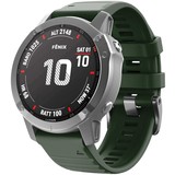 Strap-it® Garmin Fenix 5x / 6x Silikonarmband (DunkelGrün) Strap-it® Garmin Fenix 5x / 6x Silikonarmband (DunkelGrün)