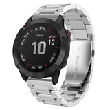 Strap-it® Garmin Fenix 5x / 6x Stahlband (Silber) Strap-it® Garmin Fenix 5x / 6x Stahlband (Silber)