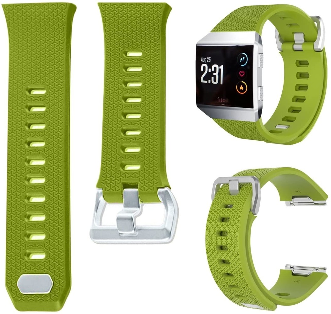 Strap-it® Strap-it® Fitbit Ionic Silikonarmband (Hellgrün) Strap-it® Strap-it® Fitbit Ionic Silikonarmband (Hellgrün)