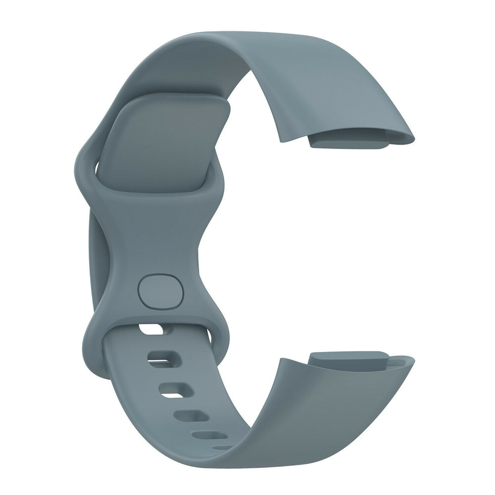 Strap-it® Strap-it® Fitbit Charge 5 Silikonarmband (Graublau) Strap-it® Strap-it® Fitbit Charge 5 Silikonarmband (Graublau)