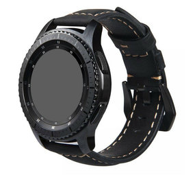 Strap-it® Xiaomi Amazfit GTR Armband Leder (Schwarz) Strap-it® Xiaomi Amazfit GTR Armband Leder (Schwarz)
