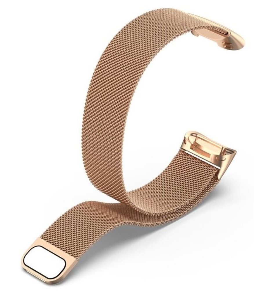 Strap-it® Strap-it® Fitbit Charge 5 Milanese Armband (Roségold) Strap-it® Strap-it® Fitbit Charge 5 Milanese Armband (Roségold)