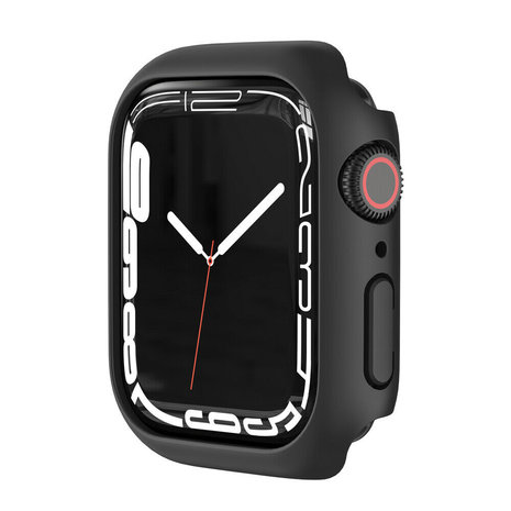 Strap-it® Strap-it® Apple Watch 7/8/9 PC Hülle 45mm (Schwarz)