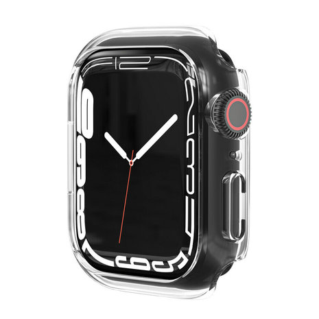 Strap-it® Strap-it® Apple Watch 7/8/9 PC Hülle 45mm (Transparent)