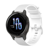 Strap-it® Garmin Venu 2s Armband Silikon - 40mm - Weiß Strap-it® Garmin Venu 2s Armband Silikon - 40mm - Weiß