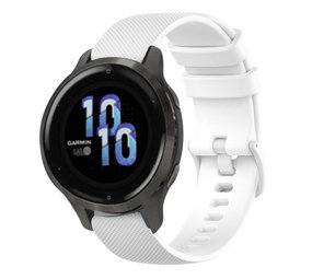 Strap-it® Garmin Venu 2s Armband Silikon - 40mm - Weiß Strap-it® Garmin Venu 2s Armband Silikon - 40mm - Weiß
