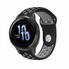 Strap-it® Strap-it Garmin Venu 2s Sportarmband - 40mm - Schwarz / Grau Strap-it® Strap-it Garmin Venu 2s Sportarmband - 40mm - Schwarz / Grau