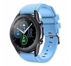 Strap-it® Strap-it Samsung Galaxy Watch 3 45mm Silikonarmband (Sandblau)