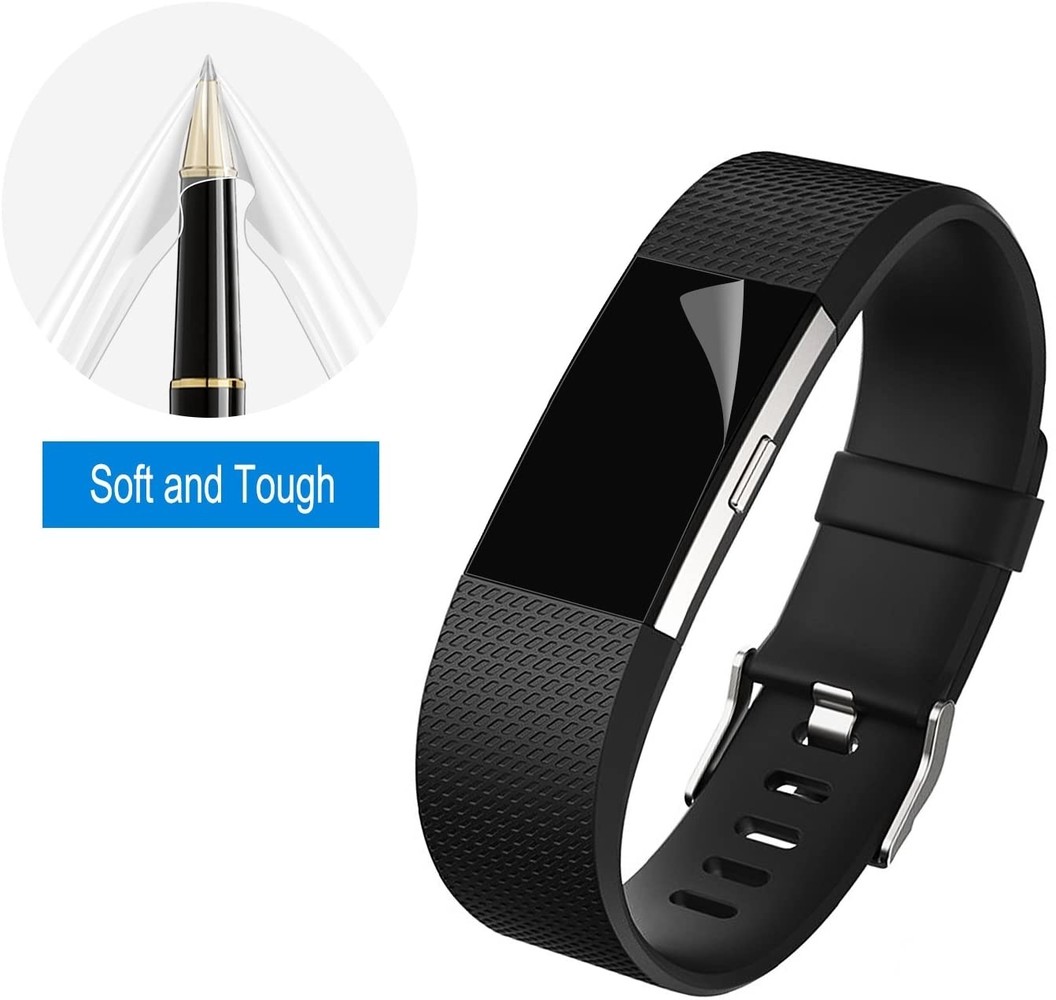 Strap-it® Strap-it Fitbit Charge 2 Displayschutzfolie (Schutzfolie) Strap-it® Strap-it Fitbit Charge 2 Displayschutzfolie (Schutzfolie)