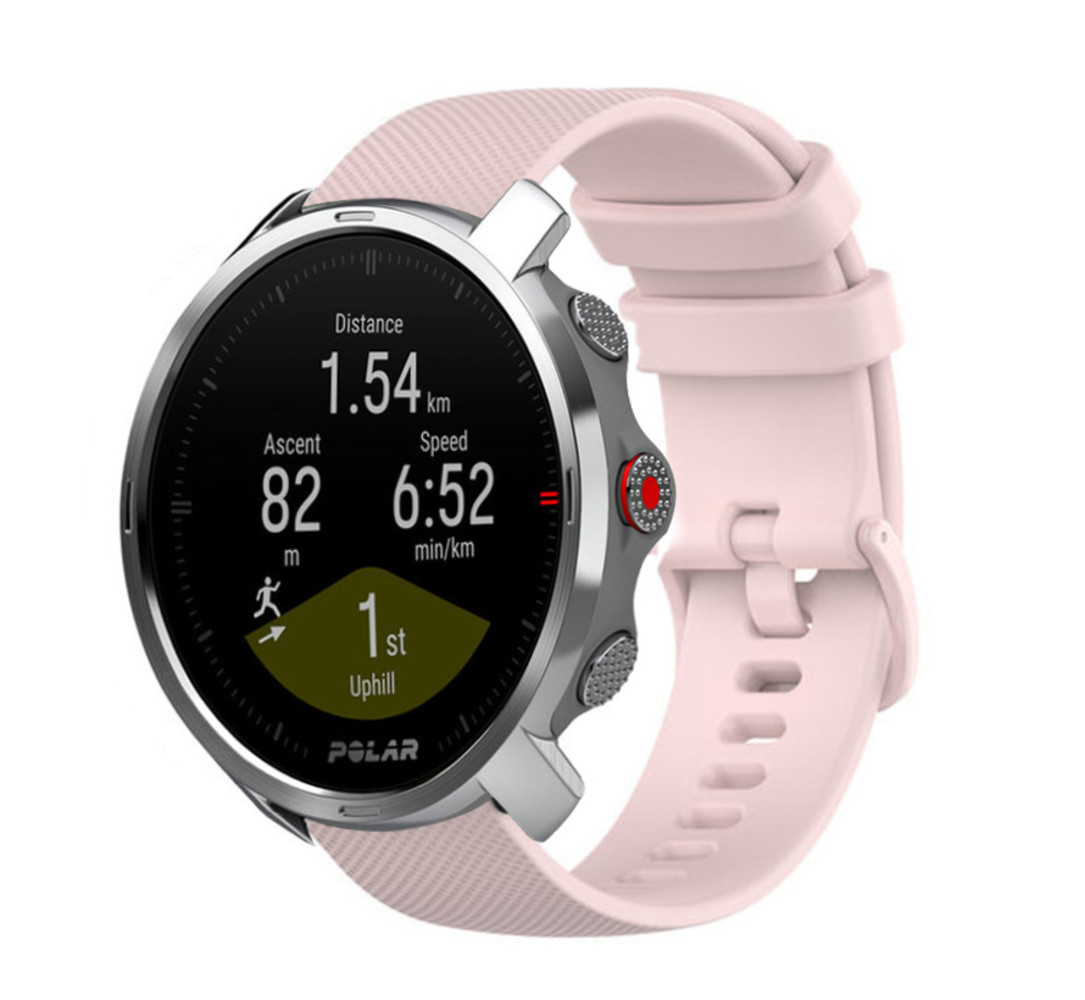 Strap-it® Strap-it® Polar Grit X Silikonarmband (Hellrosa)