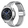 Strap-it® Strap-it Samsung Gear S3 Edelstahlarmband (Silber/Schwarz) Strap-it® Strap-it Samsung Gear S3 Edelstahlarmband (Silber/Schwarz)