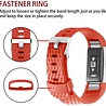 Strap-it® Strap-it Fitbit Charge 2 Diamant Silikon Armband (Rot) Strap-it® Strap-it Fitbit Charge 2 Diamant Silikon Armband (Rot)