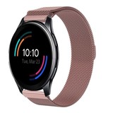 Strap-it® OnePlus Watch Milanese Armband (Rosa) Strap-it® OnePlus Watch Milanese Armband (Rosa)