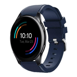 Strap-it® OnePlus Watch Silikonarmband (Dunkelblau) Strap-it® OnePlus Watch Silikonarmband (Dunkelblau)