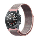 Strap-it® Strap-it Samsung Galaxy Watch 3 45mm Nylon Armband (Rosa Sand)