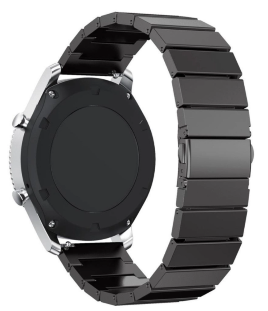 Strap-it® Strap-it Polar Ignite Metallarmband (Schwarz)