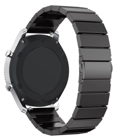 Strap-it® Strap-it Polar Unite Metallarmband (Schwarz)