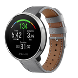 Strap-it® Polar Ignite Lederarmband (Grau)