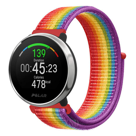 Strap-it® Strap-it Polar Unite Nylonarmband (Regenbogen) Strap-it® Strap-it Polar Unite Nylonarmband (Regenbogen)