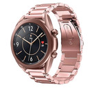 Strap-it® Strap-it Samsung Galaxy Watch 3 Gliederarmband 41mm (Rosa)