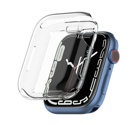 Strap-it® Apple Watch 7/8/9 TPU-Hülle 45 mm (Transparent) Strap-it® Apple Watch 7/8/9 TPU-Hülle 45 mm (Transparent)