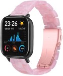 Strap-it® Strap-it Xiaomi Amazfit GTS Resinarmband (Hellrosa)