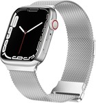 Strap-it® Strap-it Apple Watch Armband Milanese (Silber)