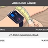 Strap-it® Strap-it® Fitbit Versa 3 Gewebtes Nylon Schnallenriemen (Schwarz-Weiß-Blau) Strap-it® Strap-it® Fitbit Versa 3 Gewebtes Nylon Schnallenriemen (Schwarz-Weiß-Blau)