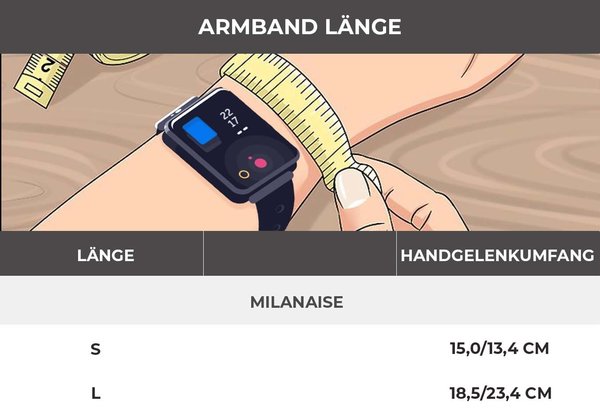 Strap-it® Strap-it Fitbit Sense Milanese Band (Gold) Strap-it® Strap-it Fitbit Sense Milanese Band (Gold)