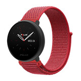 Strap-it® Polar Ignite 2 Nylonband (Rot) 