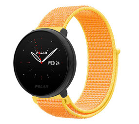 Strap-it® Polar Ignite 2 Nylonband (Hellgelb)