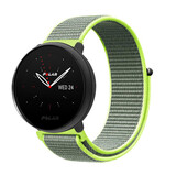Strap-it® Polar Ignite 2 Nylonarmband (Fluoreszierend)
