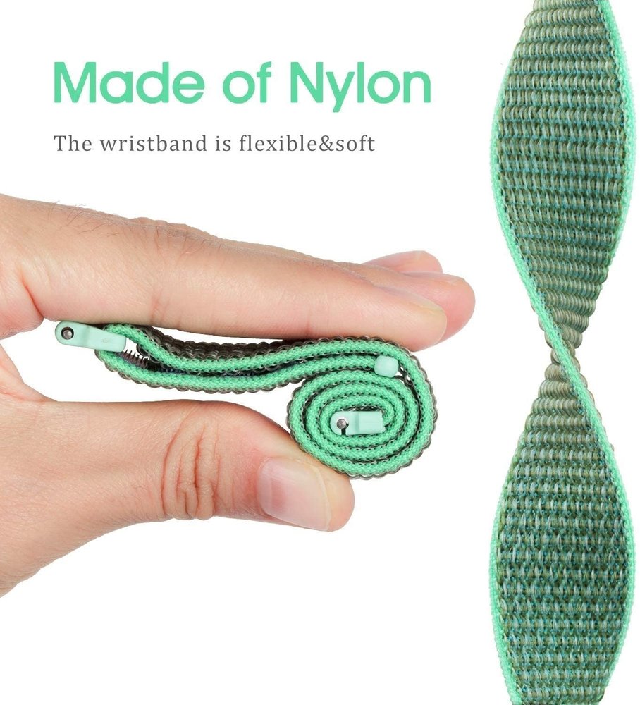 Strap-it® Strap-it Polar Ignite 2 Nylonarmband (Minze) Strap-it® Strap-it Polar Ignite 2 Nylonarmband (Minze)