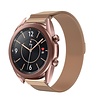 Strap-it® Strap-it Samsung Galaxy Watch 3 Milanese Armband 41mm (Rosé gold) Strap-it® Strap-it Samsung Galaxy Watch 3 Milanese Armband 41mm (Rosé gold)