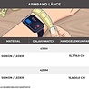Strap-it® Strap-it Samsung Galaxy Watch 42mm Silikon / Leder Armband (Schwarz / Grün) Strap-it® Strap-it Samsung Galaxy Watch 42mm Silikon / Leder Armband (Schwarz / Grün)