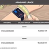 Strap-it® Strap-it Samsung Galaxy Watch 46mm Gliederarmband (Regenbogen) Strap-it® Strap-it Samsung Galaxy Watch 46mm Gliederarmband (Regenbogen)