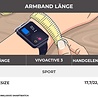 Strap-it® Strap-it Garmin Vivoactive 3 Sportband (Weiß) Strap-it® Strap-it Garmin Vivoactive 3 Sportband (Weiß)